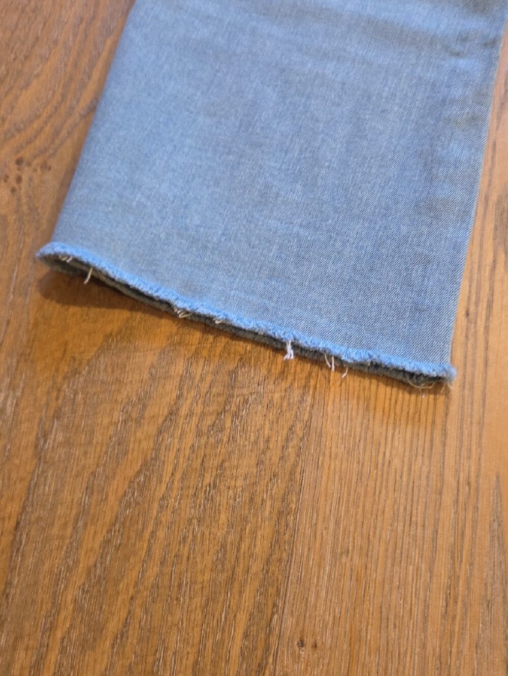 Just Black Pale Blue Kick Flare Jeans - Picture 8 of 8